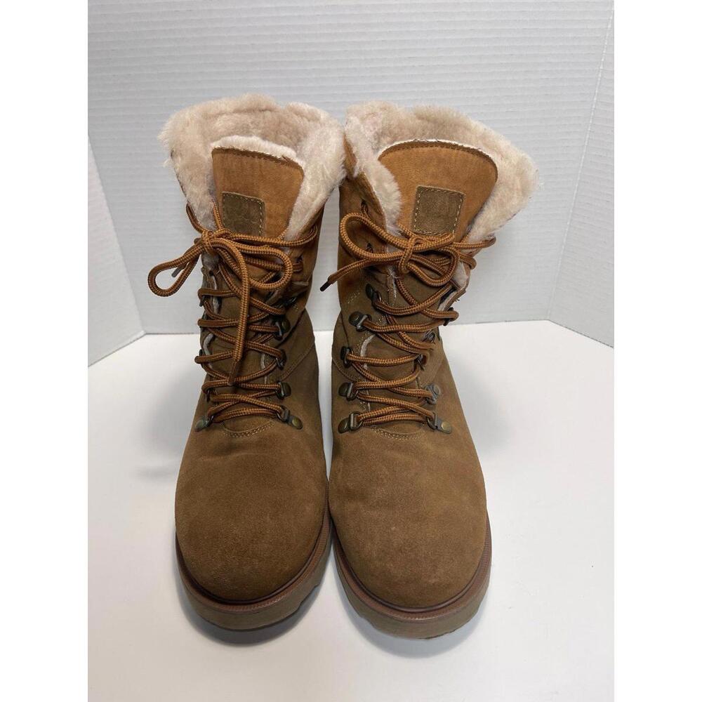 Bearpaw Kayla II Waterproof Boots • Women’s 10 • Brown Suede Winter Boots